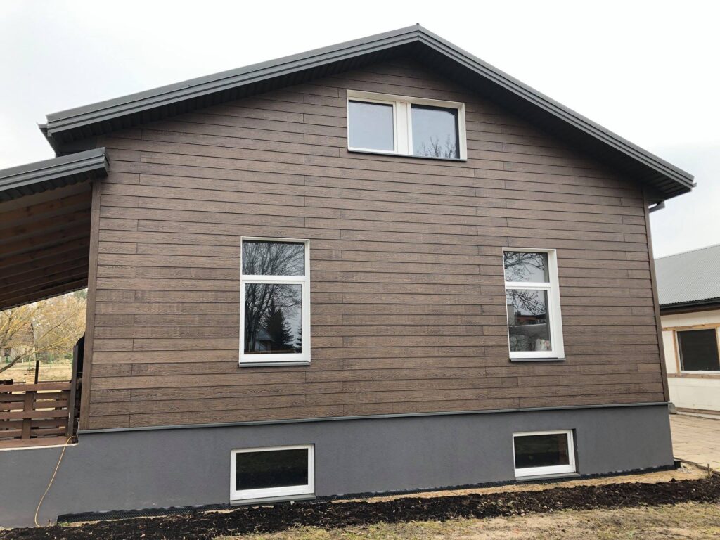 Tấm Xi Măng Giả Gỗ Ốp Tường SHERA 2026: Giá 95k/thanh, Hèm Âm Dương, Chống UV - Nội Ngoại Thất Tấm Xi Măng Giả Gỗ Ốp Tường Ngoài Trời