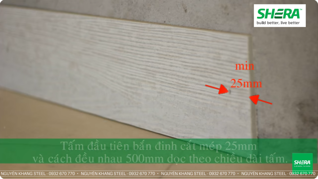 Tấm Xi Măng Giả Gỗ SHERA Wood Ốp Tường, Lót Sàn, Ốp Trần Ngoài Trời 2026 Hướng Dẫn Thi Công Tấm Xi Măng Vân Gỗ