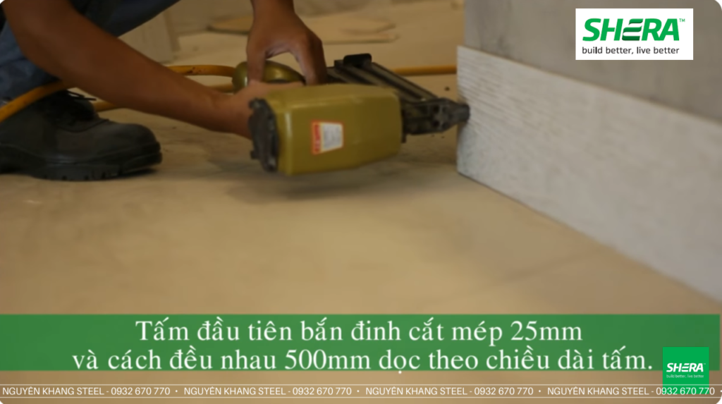 Tấm Xi Măng Giả Gỗ SHERA Wood Ốp Tường, Lót Sàn, Ốp Trần Ngoài Trời 2026 Hướng Dẫn Thi Công Tấm Xi Măng Vân Gỗ