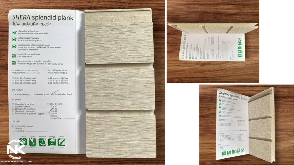 Tấm xi măng giả gỗ