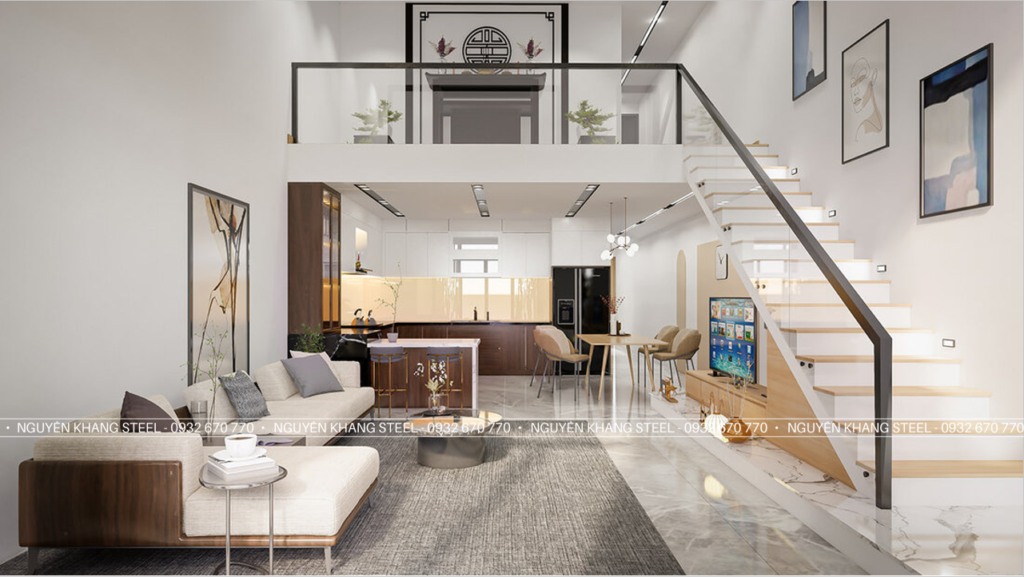 Tấm Cemboard làm gác lửng