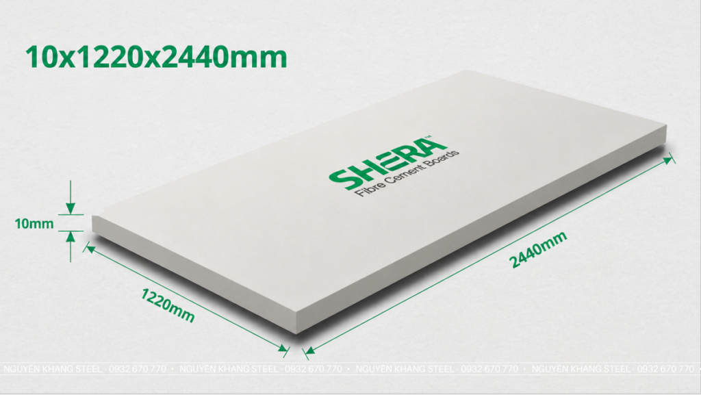 Tấm Cemboard 10mm