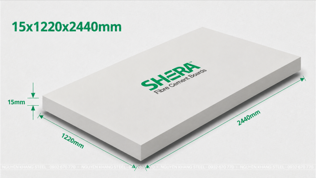 Tấm Cemboard 15mm