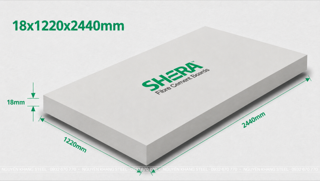 Tấm Cemboard 18mm