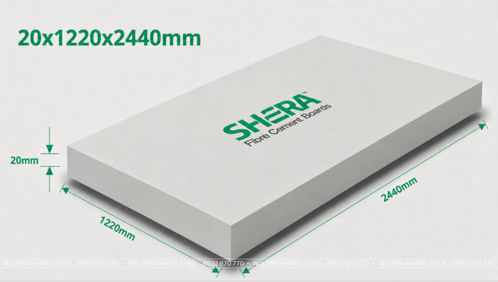 Tấm Cemboard 20mm