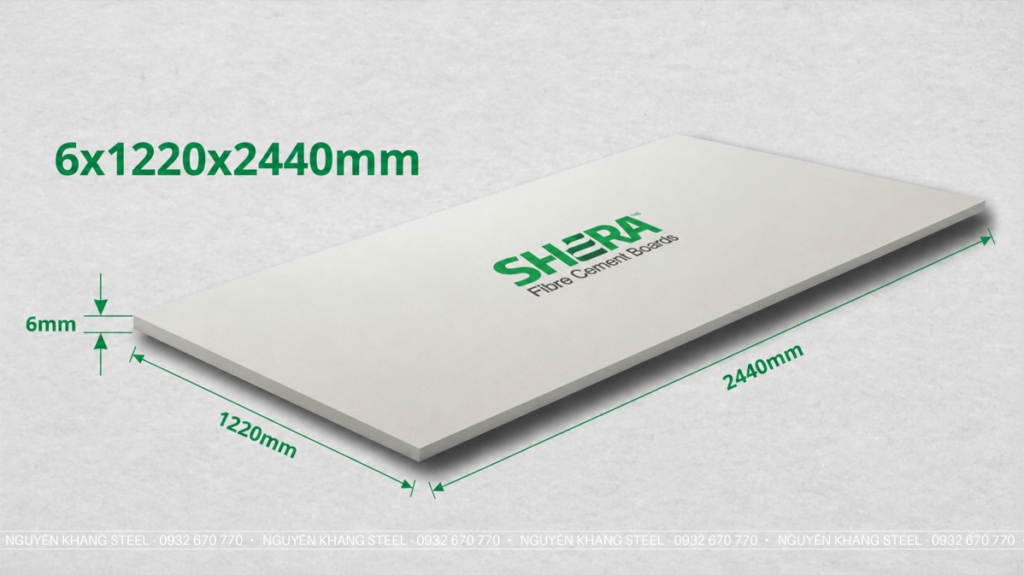 Tấm Cemboard 6mm