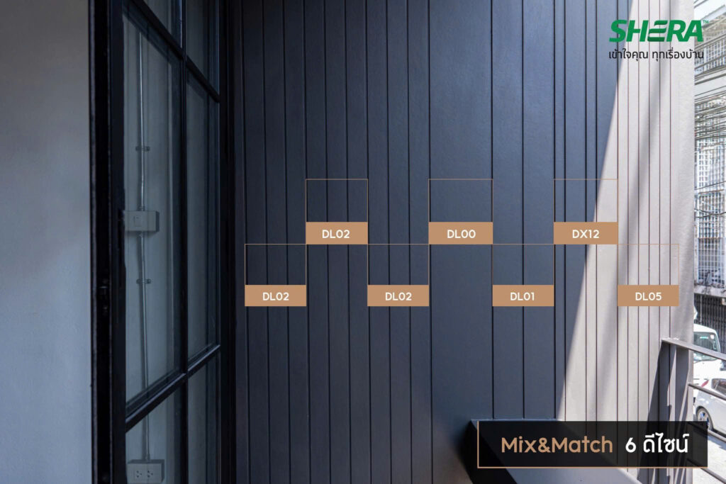 Tấm xi măng giả gỗ hèm khóa SHERA Deline