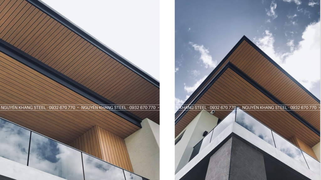 Tấm Xi Măng Giả Gỗ Ốp Trần