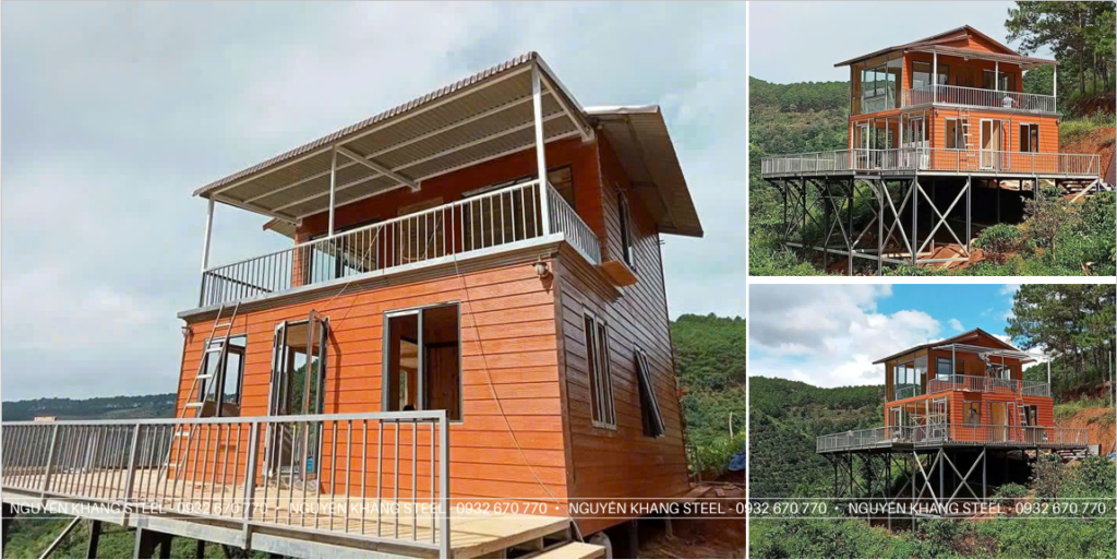 Tấm Xi Măng Giả Gỗ Ngoài Trời 