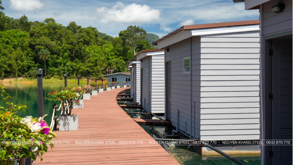 Tấm Xi Măng Giả Gỗ SHERA Wood Ốp Tường, Lót Sàn, Ốp Trần Ngoài Trời 2026 Tấm Xi Măng Giả Gỗ