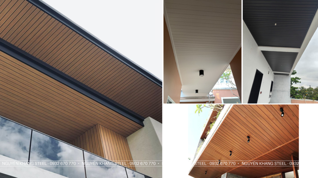 Tấm Xi Măng Giả Gỗ SHERA Wood Ốp Tường, Lót Sàn, Ốp Trần Ngoài Trời 2026 Tấm Xi Măng Giả Gỗ