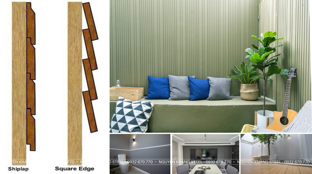 Tấm Xi Măng Giả Gỗ SHERA Wood Ốp Tường, Lót Sàn, Ốp Trần Ngoài Trời 2026 Tấm Xi Măng Giả Gỗ