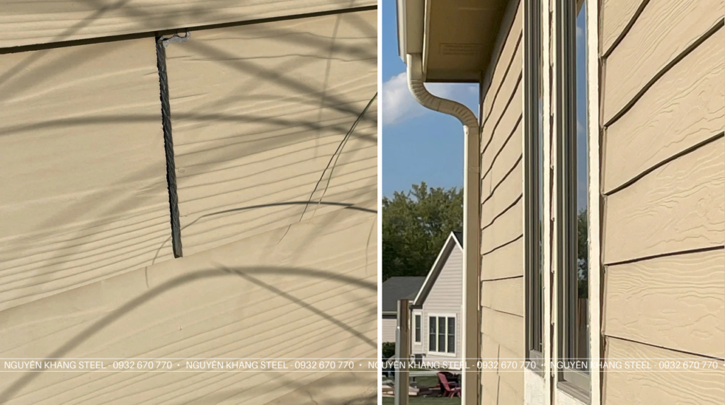 Tấm Xi Măng Giả Gỗ Ốp Tường SHERA 2026: Giá 95k/thanh, Hèm Âm Dương, Chống UV - Nội Ngoại Thất Tấm Xi Măng Giả Gỗ