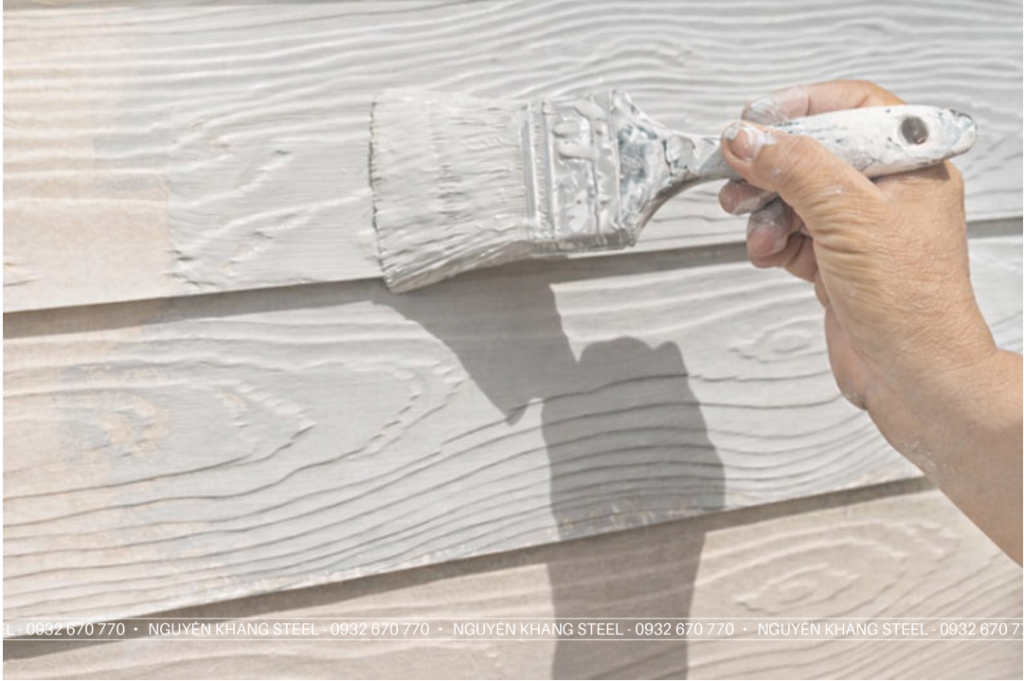 Tấm Xi Măng Giả Gỗ SHERA Wood Ốp Tường, Lót Sàn, Ốp Trần Ngoài Trời 2026 Tấm Xi Măng Giả Gô