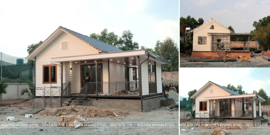 Tấm Xi Măng Giả Gỗ Ốp Tường SHERA 2026: Giá 95k/thanh, Hèm Âm Dương, Chống UV - Nội Ngoại Thất Tấm Xi Măng Giả Gỗ