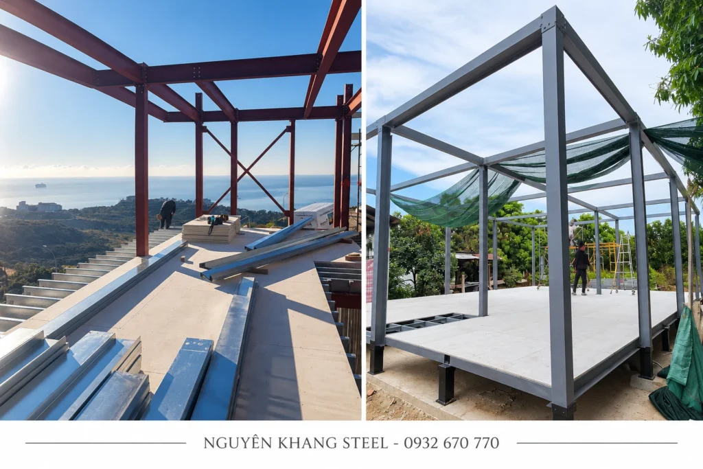 Sàn Nhà Container, Nhà Lắp Ghép