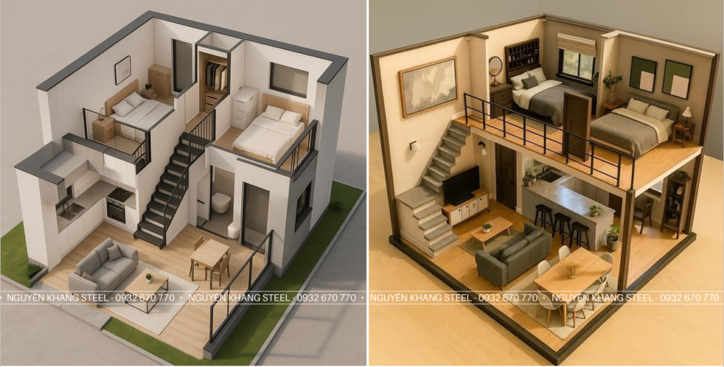 Tấm Cemboard làm gác lửng