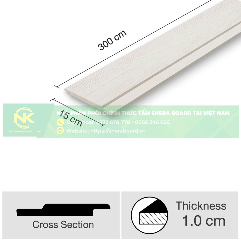 Tấm xi măng giả gỗ, SHERA Wood