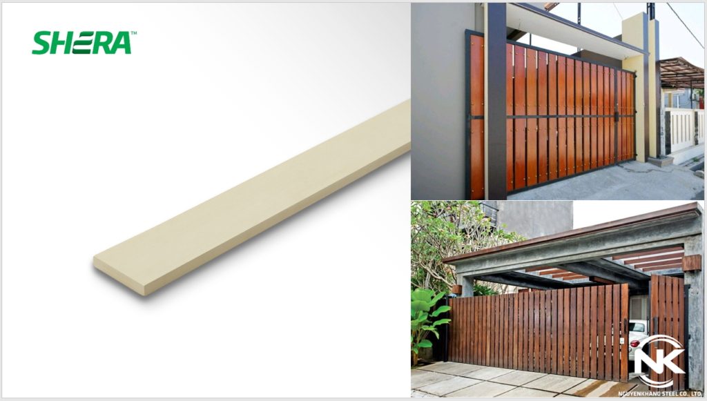 thanh hàng rào xi măng giả gỗ