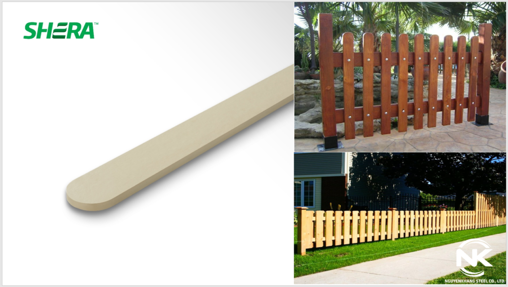 thanh hàng rào xi măng giả gỗ
