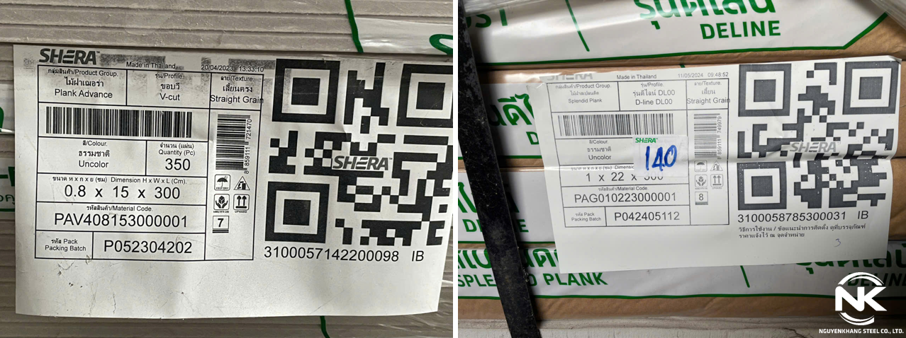 Cách Nhận Biết "Tấm Xi Măng Giả Gỗ" Chính Hãng Thái Lan Tấm xi măng giả gỗ chính hãng