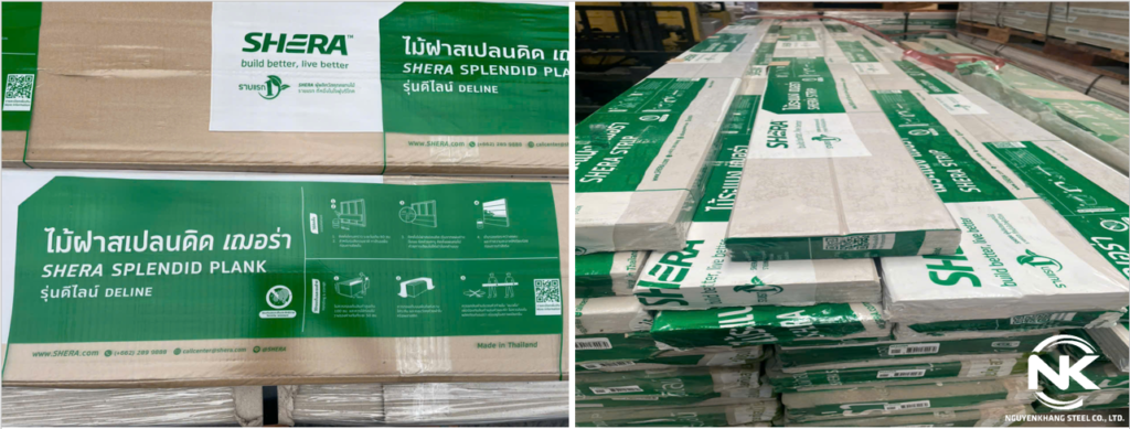 Cách Nhận Biết "Tấm Xi Măng Giả Gỗ" Chính Hãng Thái Lan Tấm xi măng giả gỗ chính hãng