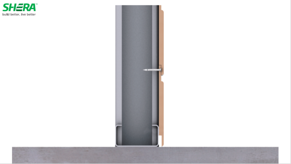 Tấm Cemboard giả gỗ hèm âm dương