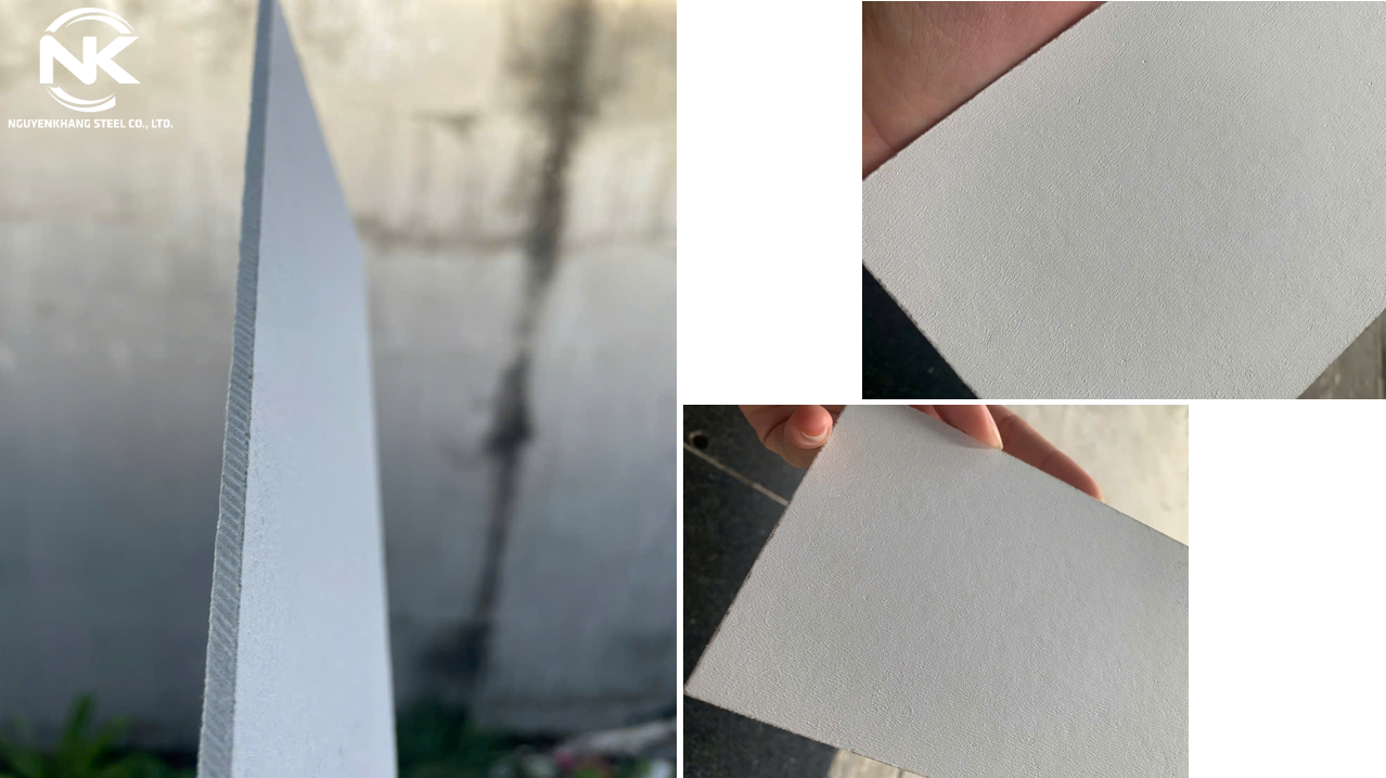 Tấm Cemboard 3.2mm "SƠN TRẮNG" Làm Trần Thả, Chống Cháy Tấm Cemboard 3.2mm