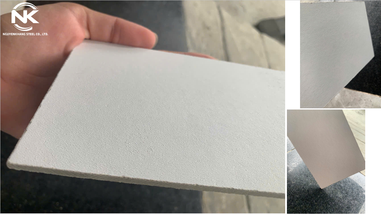 Tấm Cemboard 3.2mm "SƠN TRẮNG" Làm Trần Thả, Chống Cháy Tấm Cemboard 3.2mm