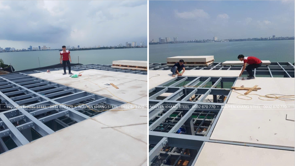 Tấm Cemboard lót sàn