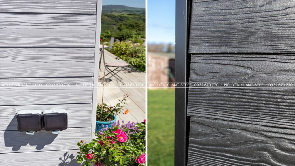 Tấm Cemboard vân gỗ