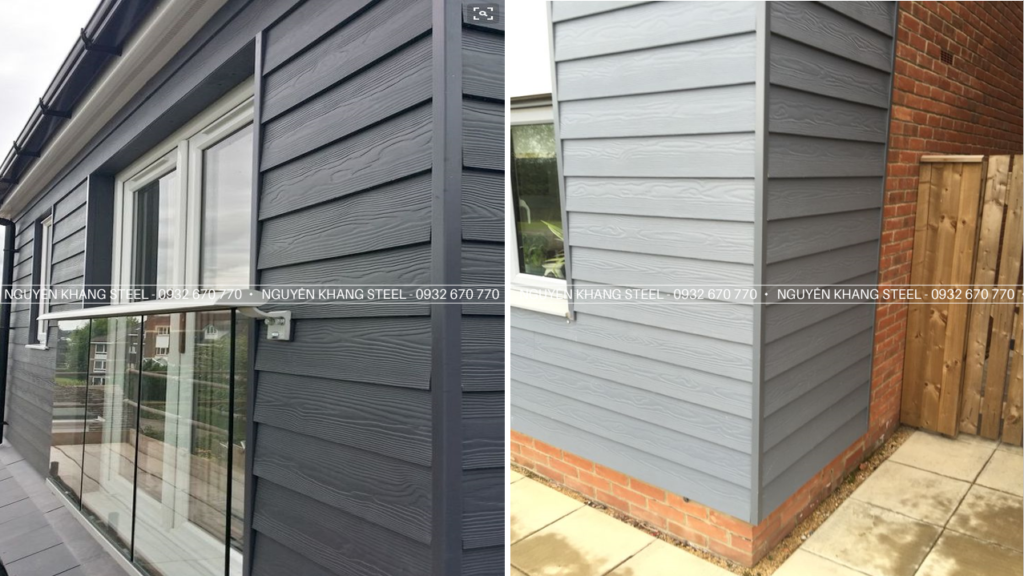 Tấm Cemboard vân gỗ