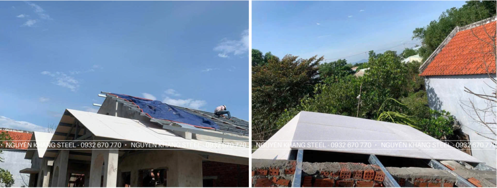 Tấm xi măng lợp mái