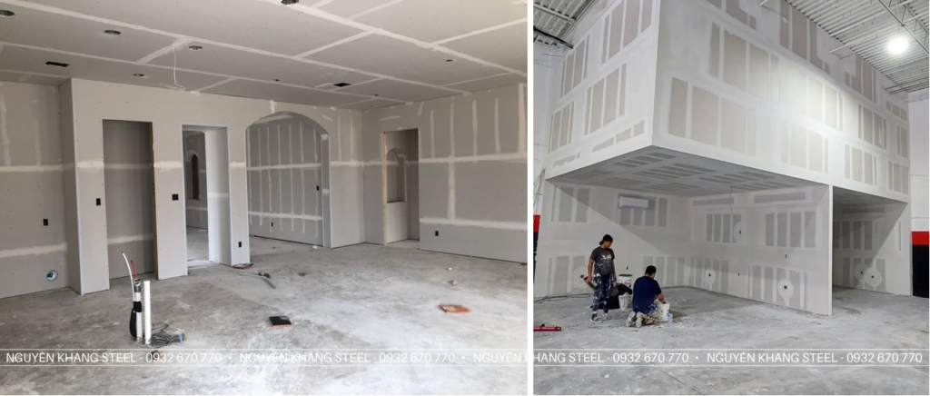 Vách Cemboard Chống Cháy