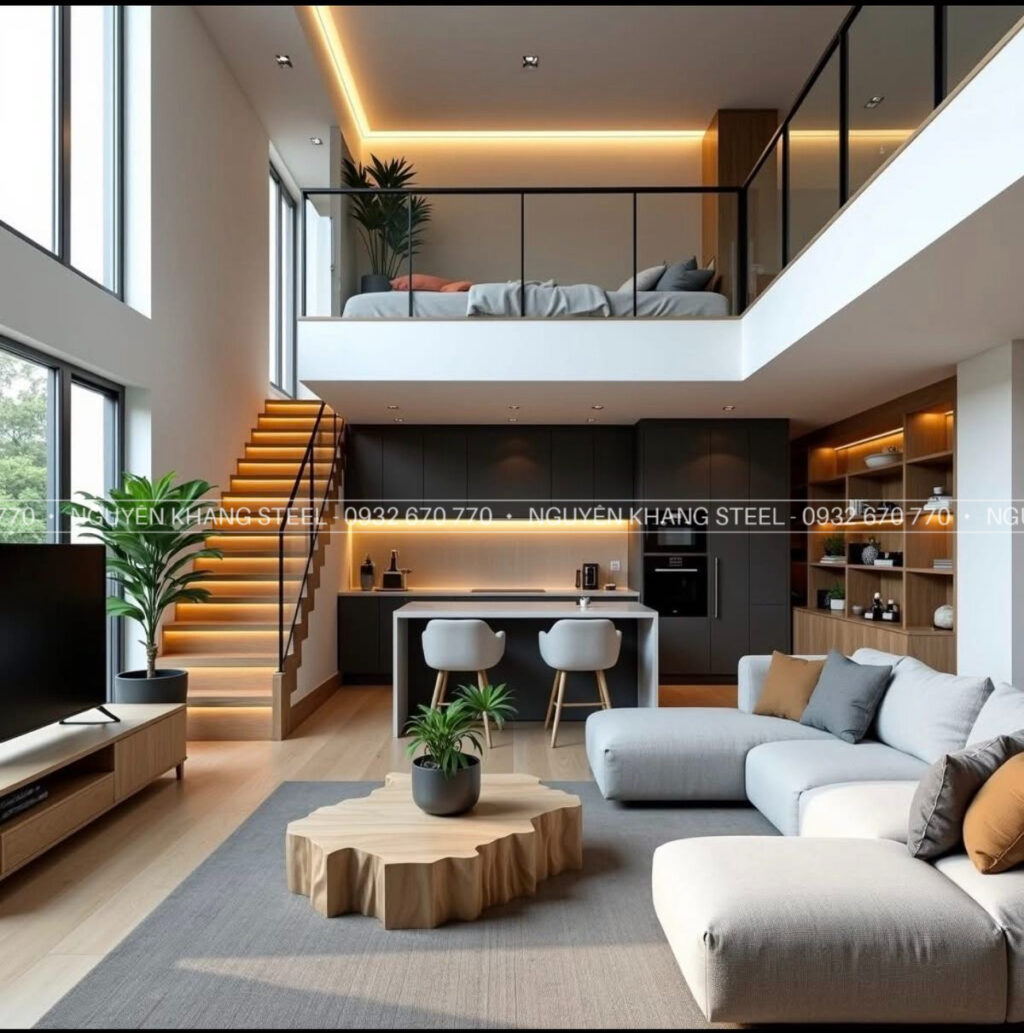 Làm Gác Lửng Bằng Tấm Cemboard