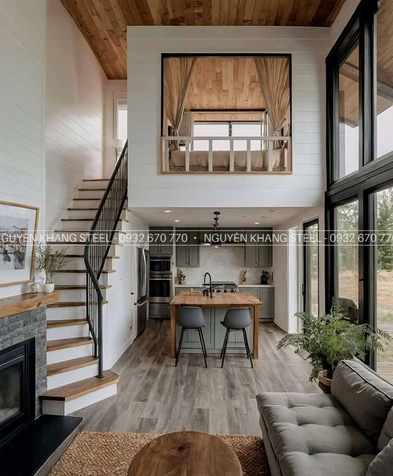 Làm Gác Lửng Bằng Tấm Cemboard