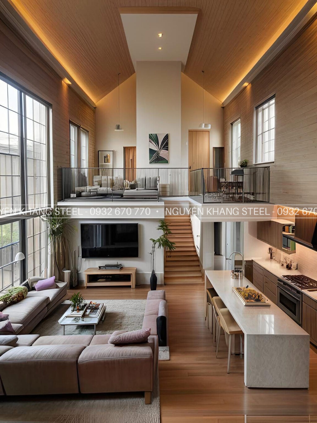 Làm Gác Lửng Bằng Tấm Cemboard