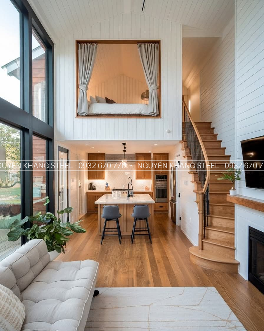 Làm Gác Lửng Bằng Tấm Cemboard