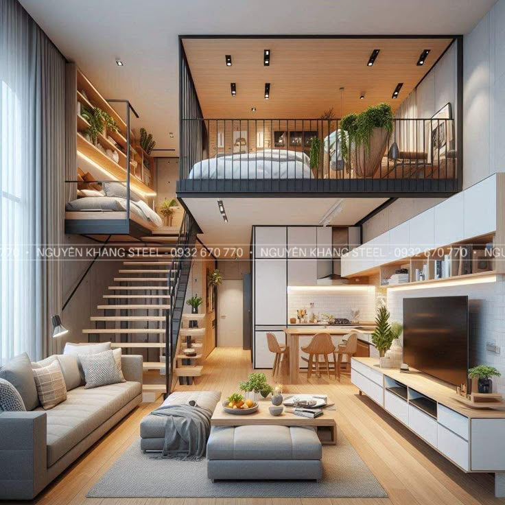 Làm Gác Lửng Bằng Tấm Cemboard