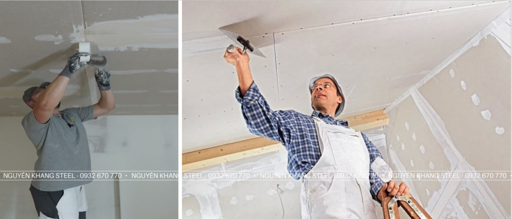 Xử Lý Mối Nối Tấm Cemboard