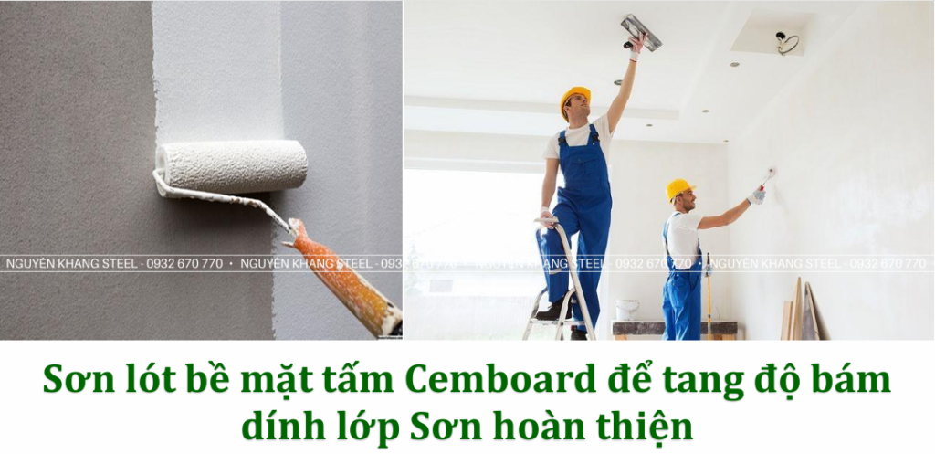 Xử Lý Mối Nối Tấm Cemboard