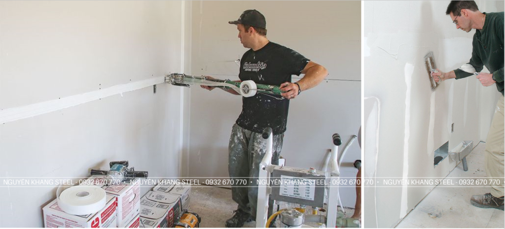 Xử Lý Mối Nối Tấm Cemboard