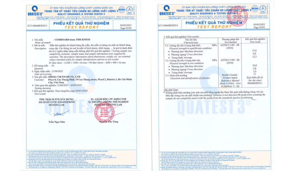 Tấm Xi Măng Giả Gỗ SHERA Wood Ốp Tường, Lót Sàn, Ốp Trần Ngoài Trời 2026 Tấm Cemboard