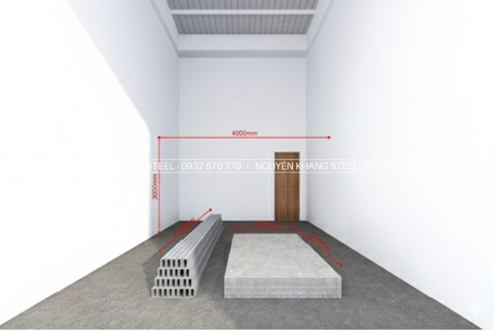 Checklist 9 Bước Thi Công "Tấm Bê Tông Nhẹ Làm Sàn" Làm Gác Xép Bằng Tấm Xi Măng