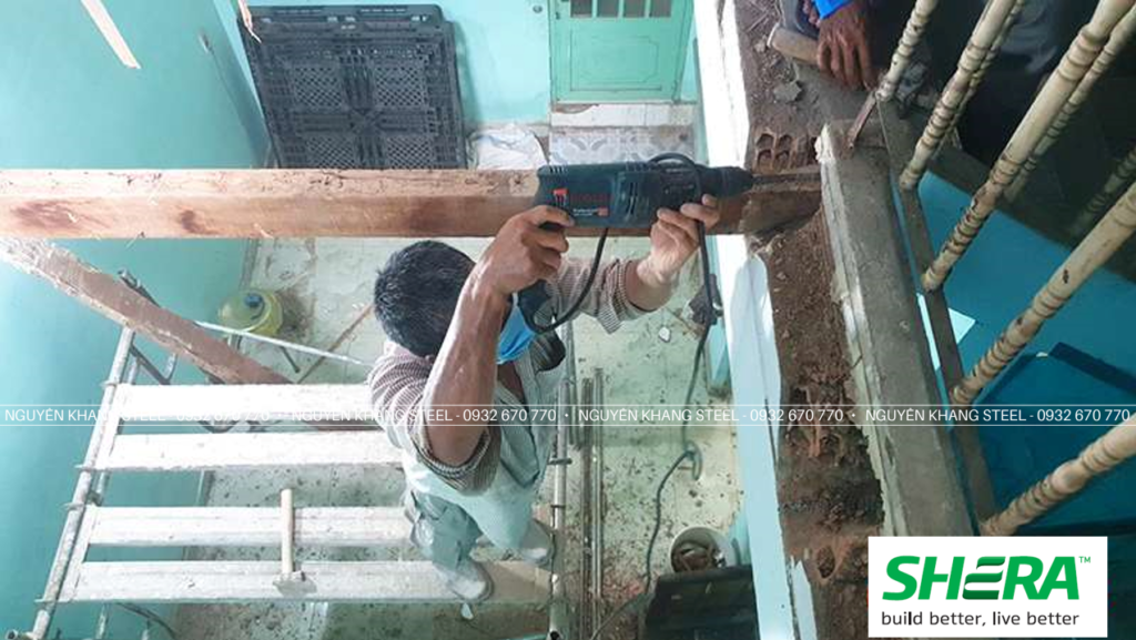 Quy Trình "Làm Gác Xép" Bằng Tấm Xi Măng Cho Nhà Ở 48m² (4x12m) Làm Gác Xép Bằng Tấm Xi Măng