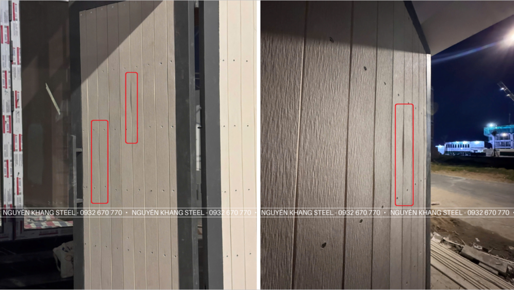 Tấm Cemboard Bị Cong Vênh