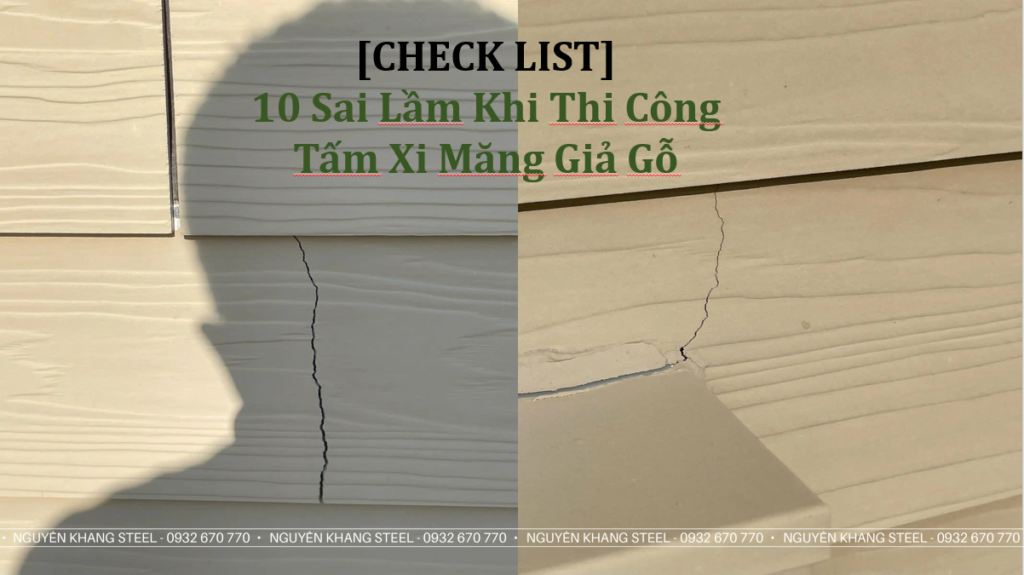 Thi Công Tấm Xi Măng Giả Gỗ