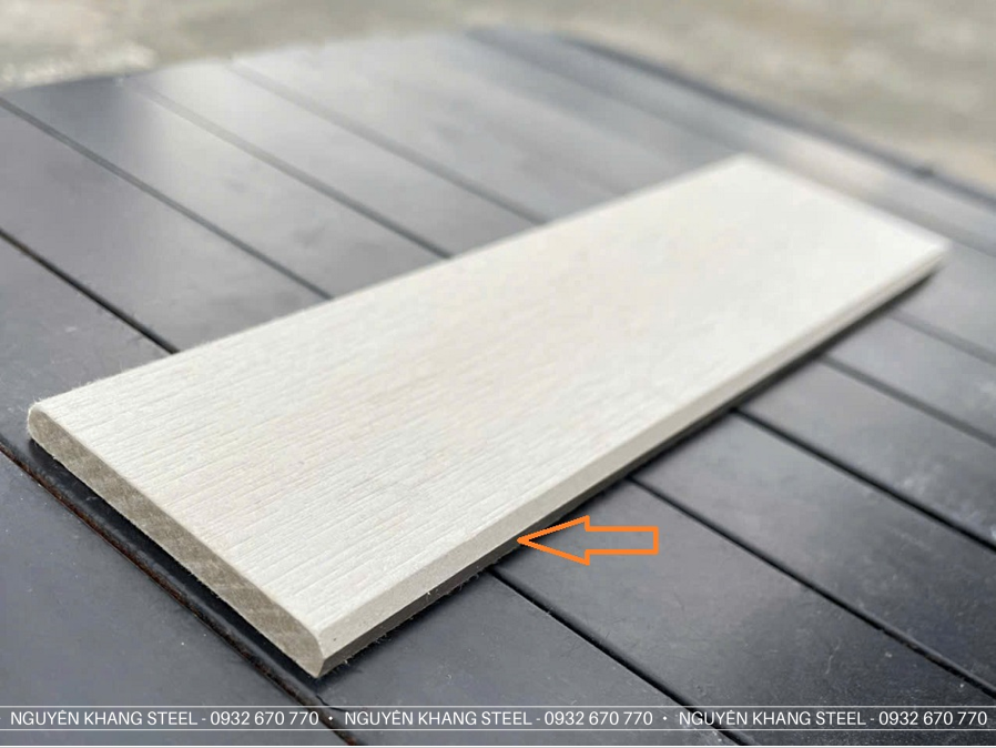 Tấm Xi Măng Giả Gỗ Vuông Cạnh, Vát Cạnh