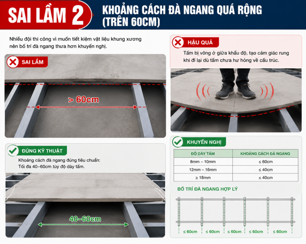 Sai Lầm Chọn Độ Dày Sàn Cemboard