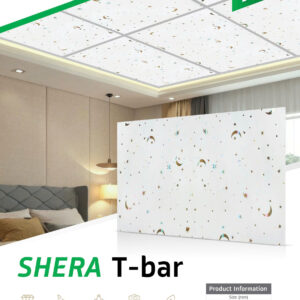 Tấm Trần Cemboard “SHERA T-bar” 3.2x603x1210mm